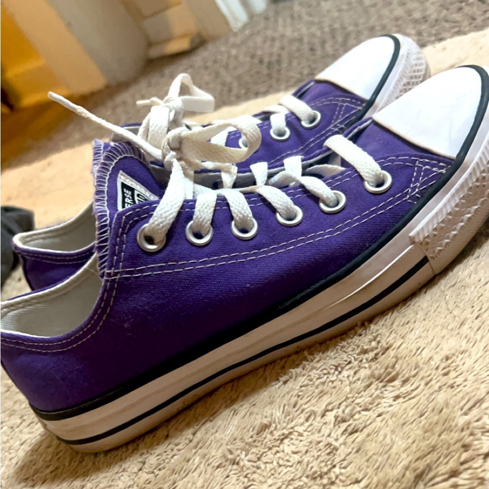 Purple Converse